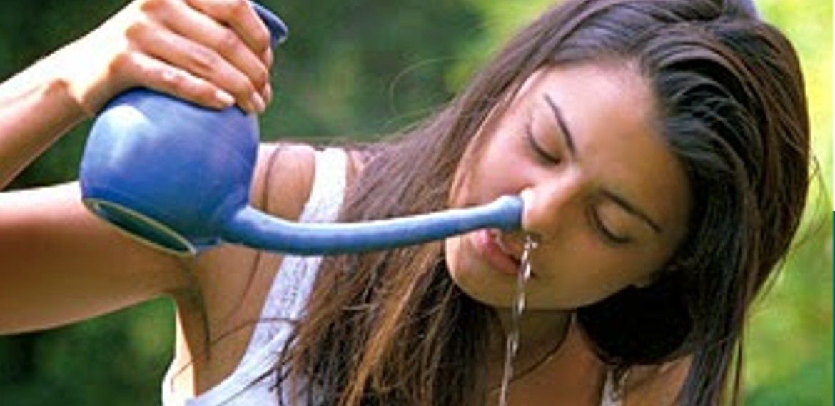 Cómo usar lota para lavado nasal